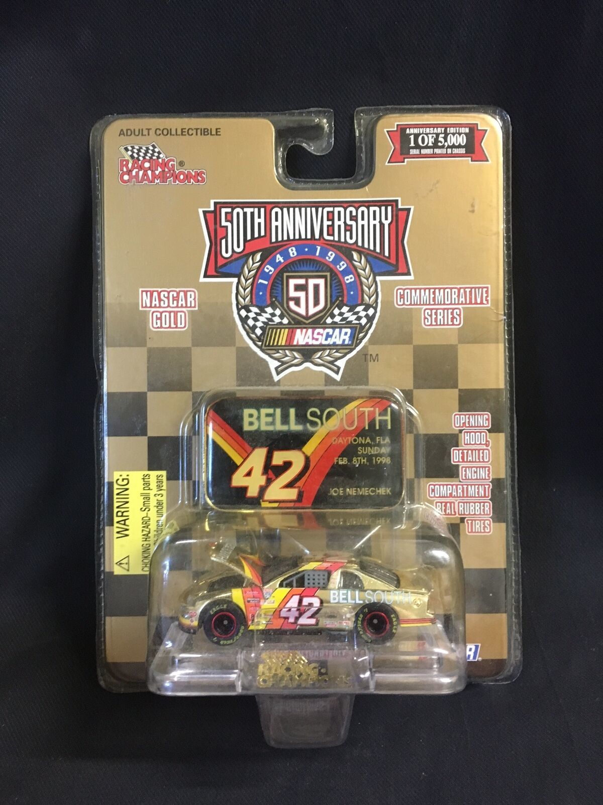 Racing Champions 1:64 Scale Die Cast Replica Bellsouth #42 3026/5000 - £10.67 GBP