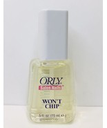 Vintage ORLY Salon Nails WON&#39;T CHIP Top Coat (ORIGINAL BOTTLE) Collectib... - $15.00