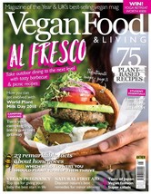 Vegan Food &amp; Living Magazine London Anthem Publishing AUGUST 2018 Back Issue - £7.63 GBP