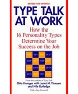 Type Talk at Work; Revised: How the 16 Person- paperback, 9780440509288, Kroeger - $4.99