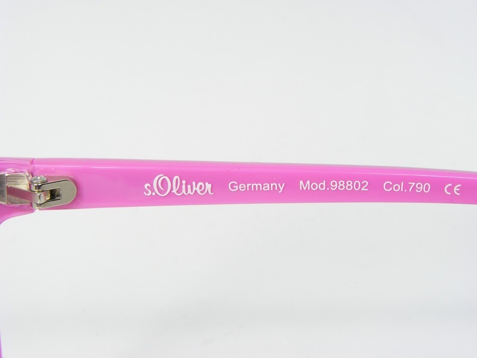 S.Oliver 98802 790 Brown/Pink Klar Brille Brillengestell 55-17-135 Deutschland Item image 11