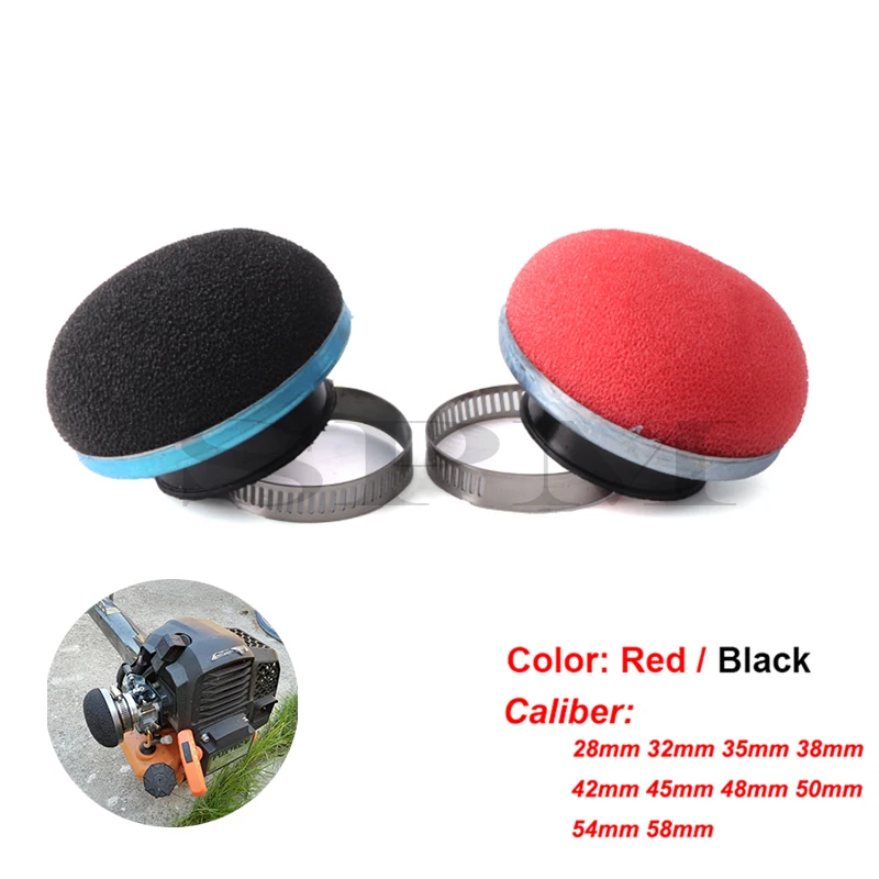 Universal Motorcycle 28mm-60mm Foam Air Filter Sponge Cleaner For 2 Stroke - £11.85 GBP+