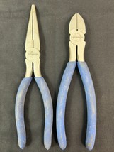 2 Champion Plier Set - Side Cutter &amp; Needle Nose Pliers - EXCELLENT COND... - $222.70 MXN