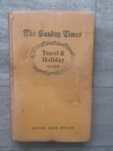 The Sunday Times Travel &amp; Holiday Guide H/B British Isles Edition 1951 - $6.23