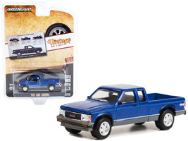 1991 GMC Sonoma Pickup Truck Blue Metallic and Gray &quot;It&#39;s Not Just A Truck An... - £11.95 GBP