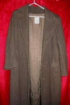 Jones New York JNY Winter Full Length Wool Coat 12 - £31.23 GBP