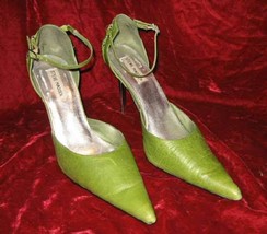 Steve Madden Buxum Leather Pumps Shoes 10 M Pointed Toe - $18.50