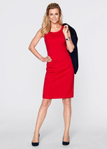 Bpc Selection @ Bon Prix Red Hepburn Dress Uk 12 (bp143) - £23.44 GBP