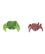 McDonald&#39;s Happy Meal Toy Hexbugs Wind-up Green Crab &amp; Pull Back Red Bea... - $4.95