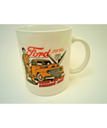  Classic Ford F Series V8 Pickup Truck POWER FOR THE WORKING MAN Coffee ... - $17.95