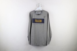Nike Mens XL Team Issued University of Toledo Basketball Long Sleeve T-Shirt - £38.89 GBP