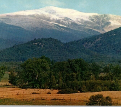 Vintage Mt Washington White Mountains New Hampshire Unposted Panorama Postcard - £12.13 GBP
