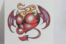 Temporary Tattoo (new) DEVIL HEART - £3.49 GBP