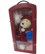 Vintage Dandee Victorian Dress Plush Bear With Carry Case &amp; Passport 15&quot;... - £15.81 GBP