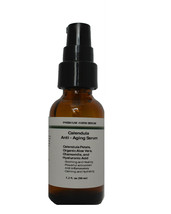 Anti Aging Serum with Calendula,Aloe Vera,Chamomile and Hyaluronic Acid 1.2 oz - £14.99 GBP