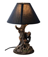 Mythical Creature Sasquatch Big Foot Cryptid Ape by Tree Trunk Table Lam... - $2,280.63 MXN