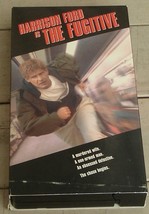 Gently Used VHS Video, The Fugitive, Harrison Ford, Tommy Lee Jones, VG COND - £4.65 GBP