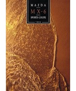 1993 Mazda MX-6 brochure catalog US 93 LS V6 1st Edition - €7,81 EUR