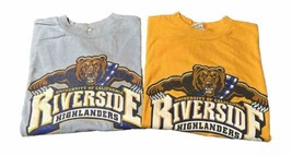 (lot Of  2) VTG TLC UCR University of California Riverside T-shirt Men&#39;s... - £18.49 GBP