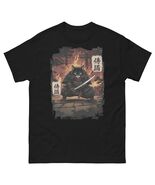 Samurai Cat ,Funny Animal ,Japanese Warrior Kitty, Ninja Cat lover gift ... - $17.50