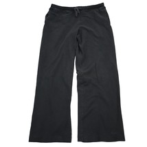 IZOD Pants Mens L Black Sweatpants Drawstring Slash Pocket Stretch Straight - $25.72