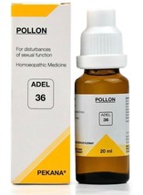 Pack of 2 - ADEL 36 Pollon Drop 20 Ml Homeopathic Free Shipping - £27.60 GBP