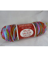 Craft smart Value Yarn FIESTA  Variegated Acrylic  244 yds 5 oz #4 Mediu... - $5.53