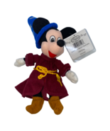 Disney Store Sorcerer Mickey Bean Bag Plush 8&quot; NWT - $39.80 CAD