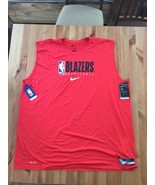 NWT Nike Portland Trail Blazers sleeveless Team Issue Practice Shirt 3XL... - £22.16 GBP