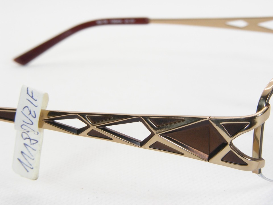 SKYLIGHT BI581-12 Gold / Bronze-Brown EYEGLASSES GLASSES BETA-TITANIUM 52-18-135 Item image 8