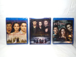 (3) The Twilight Saga &quot;Eclipse,&quot; Breaking Dawn Part 1, Part 2 DVD&#39;s - SEALED! - £9.50 GBP