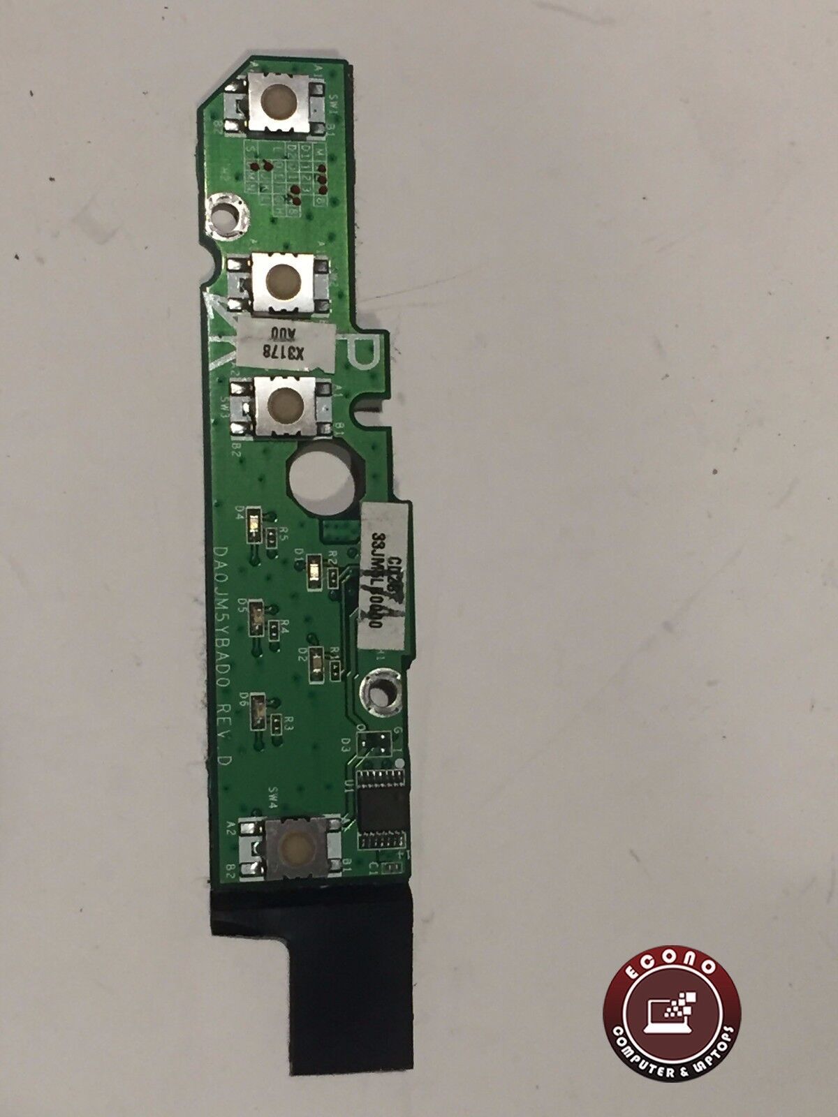 Dell Latitude D610 Genuine Power Button Board  33JM5LB0000 DA0JM5YBAD0 - $5.18