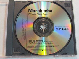 Morcheeba What&#39;s Your Name 3 Trk Promo Cd Radio Edits Rap Mix Big Daddy Kane Oop - £4.33 GBP