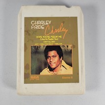 Charley Pride 8 Track Cartridge Charley Featuring Hope You&#39;re Feelin Me ... - £5.50 GBP