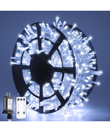 168FT 600 LED White Christmas Lights Outdoor with Remote Indoor Christma... - $676.80 MXN