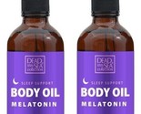 (Pack of 2) Dead Sea - Melatonin Body Oil, 4 fl oz - $31.67