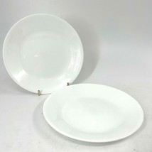 Corelle/Corning Livingware Winter Frost White Bread and Butter Plate Pie Set 2 - £7.09 GBP