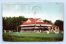 Oconomowoc Country Club Oconomowoc Wisconsin WI 1910 DB Postcard O4 - £8.59 GBP
