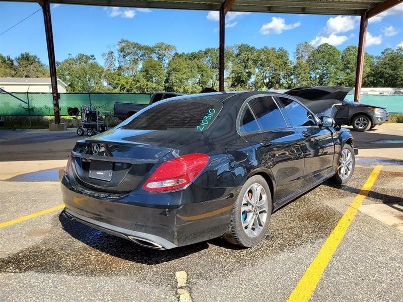 Black Leather Set Of Rear Headrests OEM 2017 Mercedes C300 Item image 9