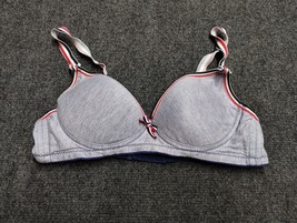 Bra Women Medium Gray Bralette Wireless - $9.24