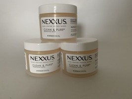Nexxus Clean &amp; Pure Invigorating Detox Scalp Scrub Normal oily Hair 2.25oz lot - £18.92 GBP