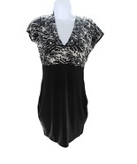 Mixxology Junior Halter Back Dress Size M Black/White - $339.09 MXN