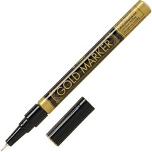 1 Gold Metallic Oil Paint Marker Pen E Xtra Fine .5mm Point Permanent Pilot 41500 - £21.50 GBP