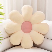 Sioloc Flower Shaped Throw Pillow,Cute Room Decor &amp; Plush Floor Seating Butt - £21.84 GBP