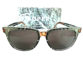 New RetroSuperFuture Vincenzo P5E Green Marble Men&#39;s Sunglasses Italy - £128.58 GBP