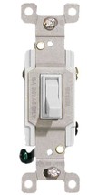 3-Way Toggle Switch 15 Amp, 120 Volt, Toggle Framed 3-Way Switch, Reside... - $3.91