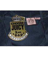 Juicy Couture Vanderbilt Terry Basics Jacket Track Shirt J Zipper Girls ... - £25.27 GBP