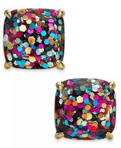 Kate Spade Glitter Small Square Studs NWT - £22.29 GBP