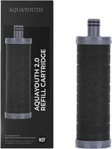 Shower Head Filter Made By Aquayouth With A 2.0 Carbon Refill Cartridge That Is - £29.55 GBP