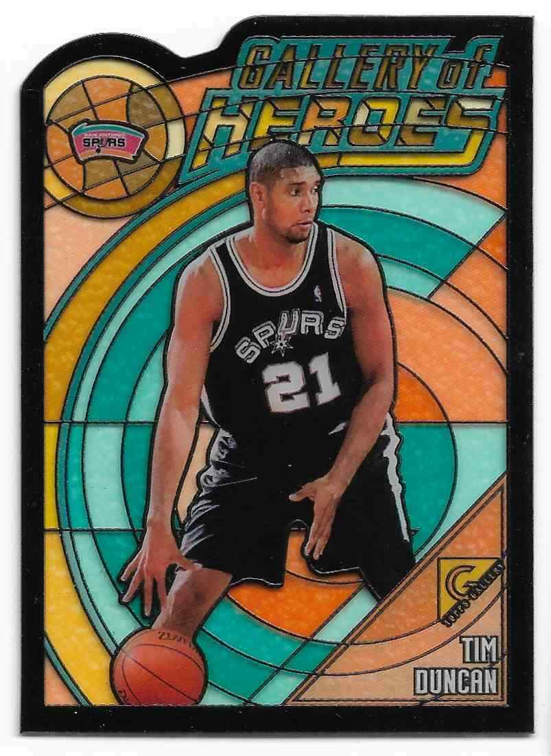 Tim Duncan 2000-01 Topps Gallery of Heroes Insert Card GH2 - £21.32 GBP